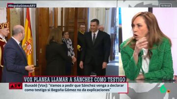 ARV- Angélica Rubio asegura que es "lógico" que Begoña Gómez no declare: "Este no es un proceso normal"