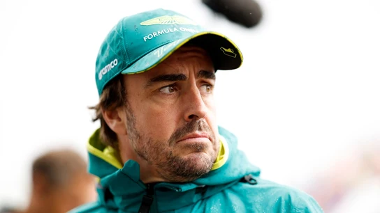Fernando Alonso, piloto de Aston Martin Fernando Alonso, piloto de Aston Martin