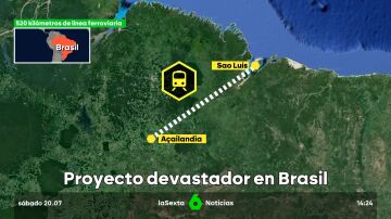 La construcción de una línea ferroviaria de 520 kilómetros en el Amazonas amenaza a las poblaciones indígenas