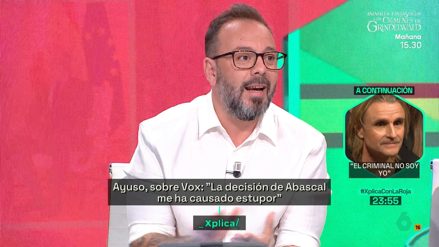 El análisis de Antonio Maestre en laSexta Xplica El análisis de Antonio Maestre en laSexta Xplica