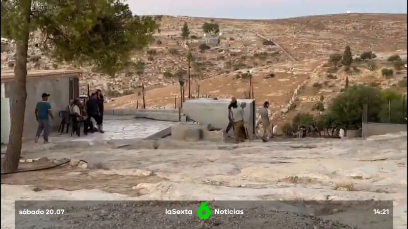 Así ocupan tierras palestinos los colonos israelíes