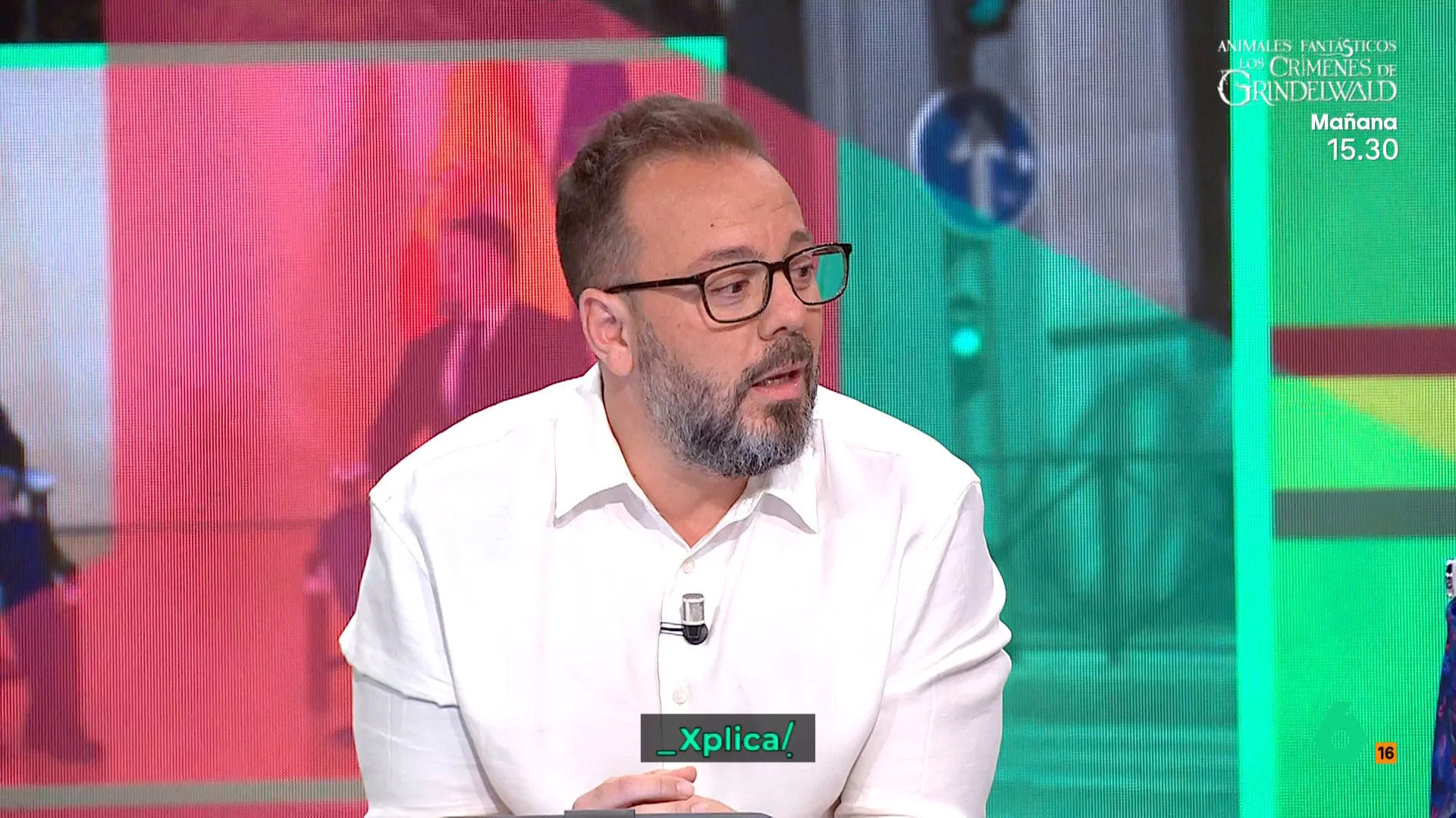Antonio Maestre, en laSexta Xplica