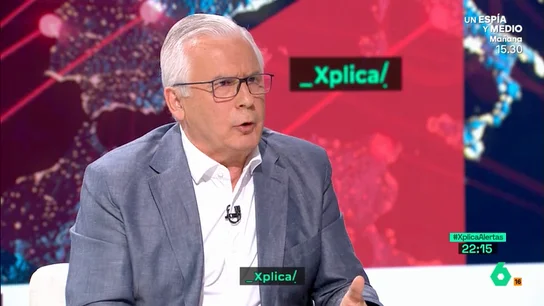 Baltasar Garzón, tajante con Abascal por su postura sobre los migrantes Baltasar Garzón, tajante con Abascal por su postura sobre los migrantes