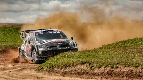 Kalle Rovanperä comanda el doblete de Toyota en el Rally de Letonia Kalle Rovanperä comanda el doblete de Toyota en el Rally de Letonia