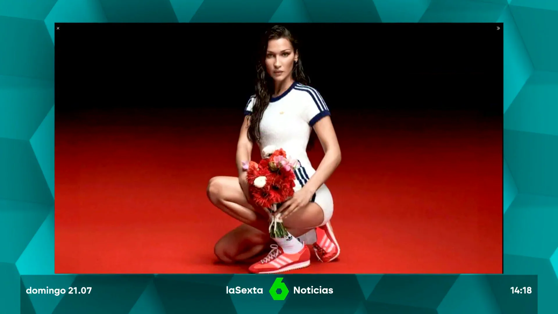 La campaña de Adidas con Bella Hadid