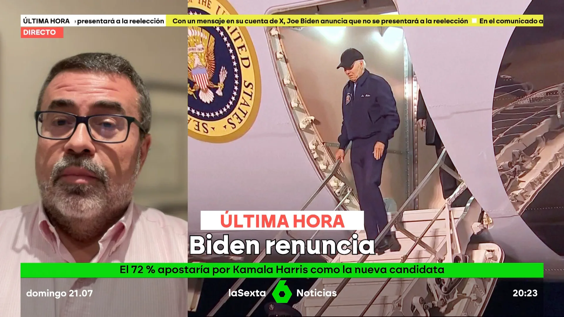 Pedro Rodríguez sobre Biden