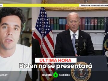 Emilio Doménech analiza la retirada de la candidatura de Biden