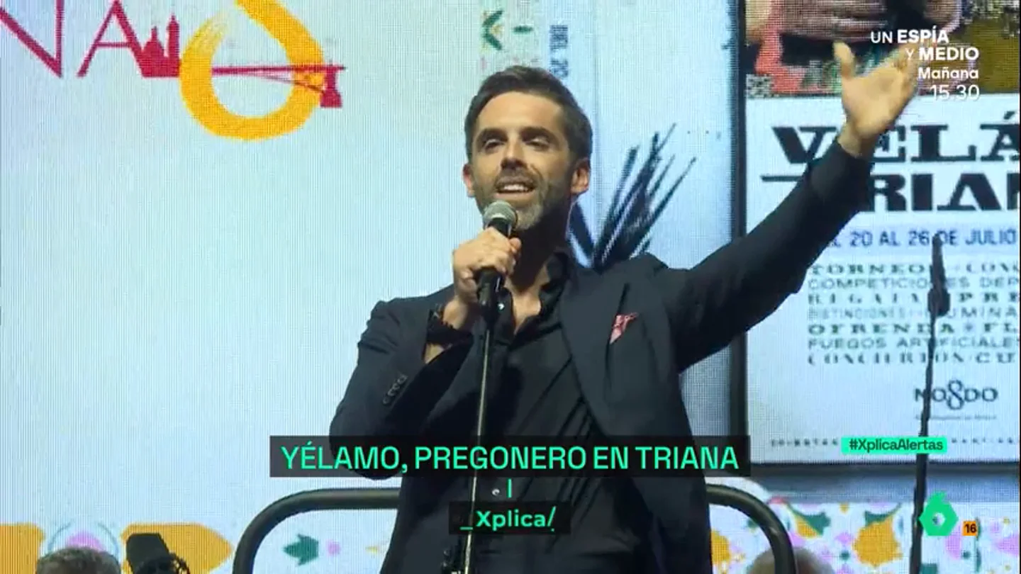 José Yélamo, pregonero de Triana José Yélamo, pregonero de Triana