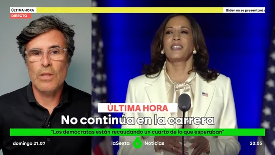 Sandro Pozzi explica el papel fundamental de Kamala Harris en la campaña electoral de los demócratas Sandro Pozzi explica el papel fundamental de Kamala Harris en la campaña electoral de los demócratas