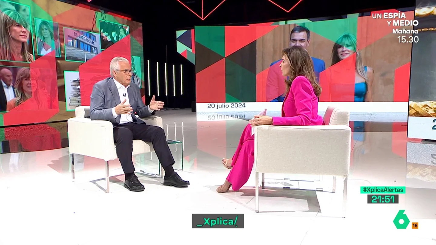 Baltasar Garzón responde si hay una persecución a Begoña Gómez para atacar a Pedro Sánchez Baltasar Garzón responde si hay una persecución a Begoña Gómez para atacar a Pedro Sánchez