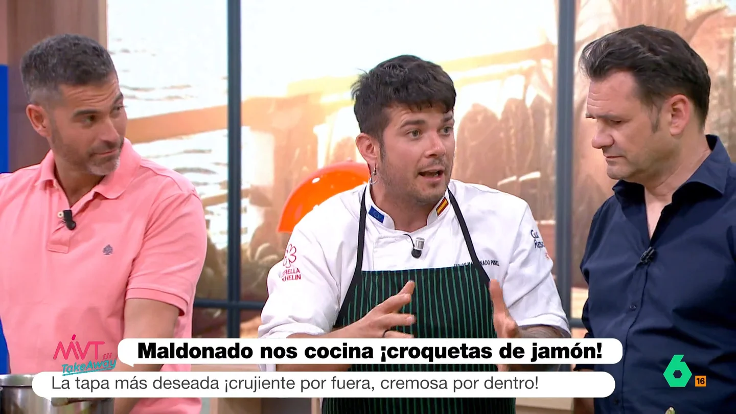 El secreto de Carlos Maldonado para preparar las mejores croquetas de jamón ibérico El secreto de Carlos Maldonado para preparar las mejores croquetas de jamón ibérico