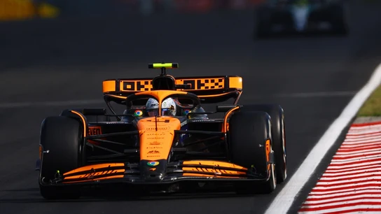 Lando Norris, con el McLaren Lando Norris, con el McLaren