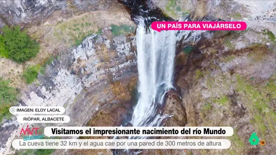 Luis Calero visita el impresionante nacimiento del río Mundo en Riópar, Albacete Luis Calero visita el impresionante nacimiento del río Mundo en Riópar, Albacete