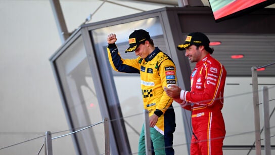 Carlos Sainz y Oscar Piastri