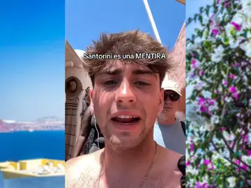 Tikt Tok sobre la realidad de Santorini Tikt Tok sobre la realidad de Santorini