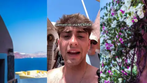 Tikt Tok sobre la realidad de Santorini Tikt Tok sobre la realidad de Santorini