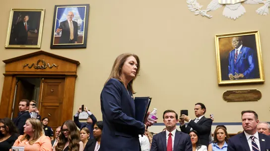 La directora del Servicio Secreto de los Estados Unidos, Kimberly Cheatle. La directora del Servicio Secreto de los Estados Unidos, Kimberly Cheatle.