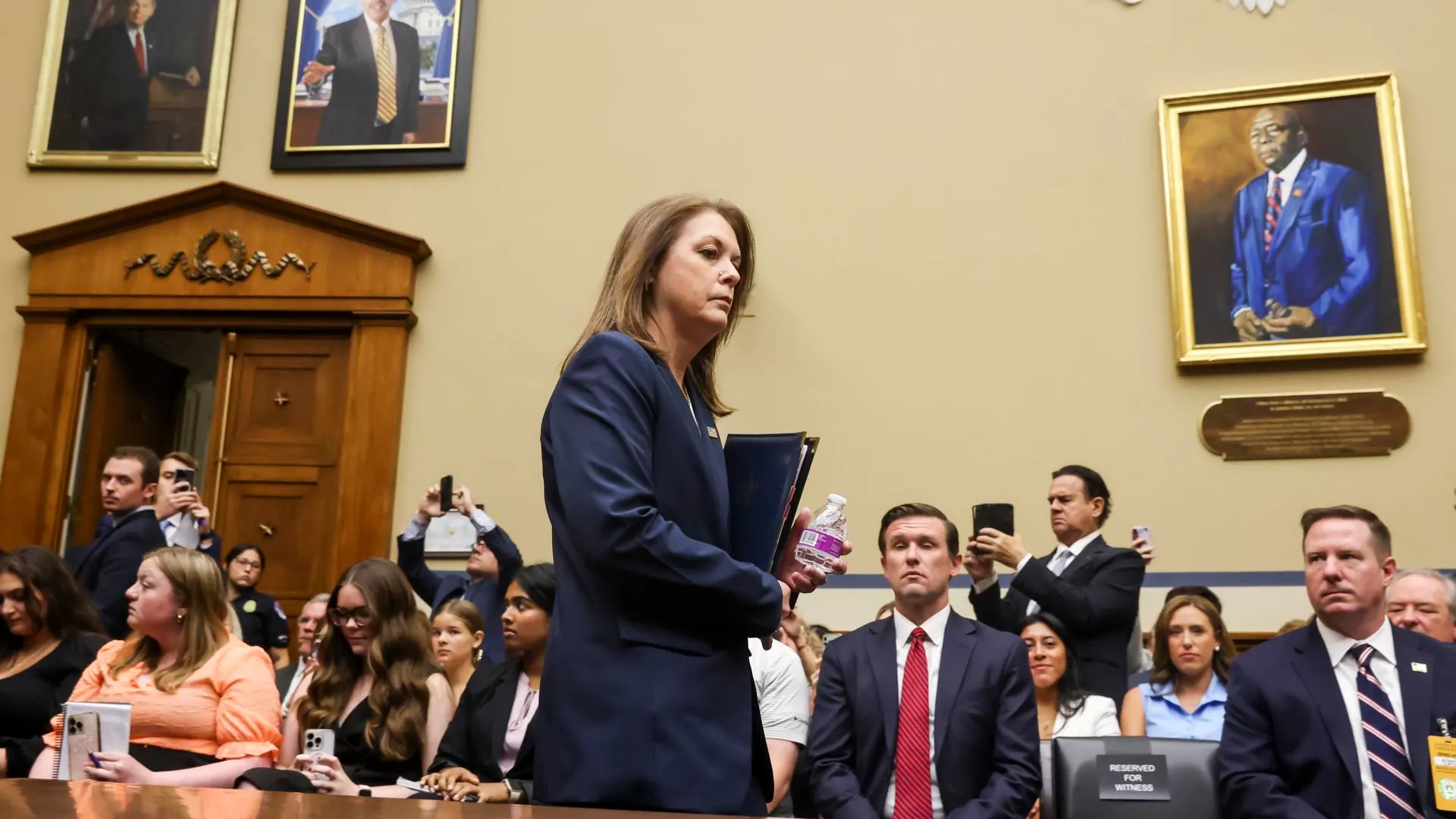 La directora del Servicio Secreto de los Estados Unidos, Kimberly Cheatle.
