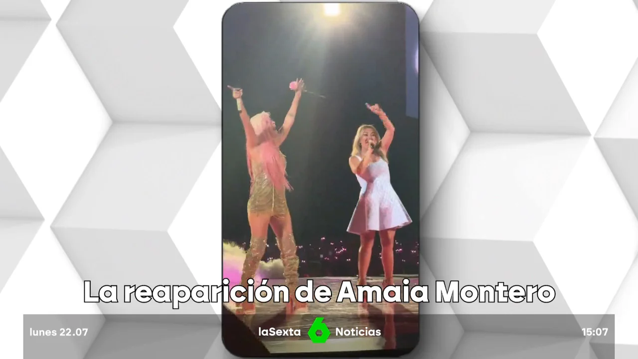 La reaparición de Amaia Montero