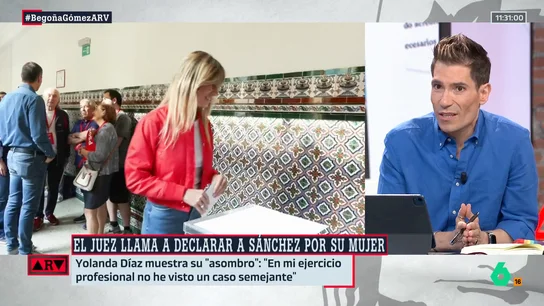 ARV- Juanma Romero analiza la investigación a Begoña Gómez: "El juez va con todo" ARV- Juanma Romero analiza la investigación a Begoña Gómez: "El juez va con todo"