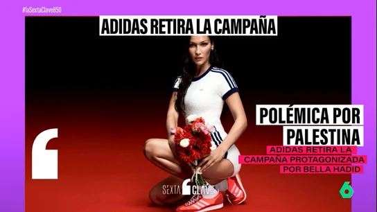Adidas retira la campaña inspirada en los JJOO de Múnich 1972 que protagoniza la propalestina Bella Hadid Adidas retira la campaña inspirada en los JJOO de Múnich 1972 que protagoniza la propalestina Bella Hadid
