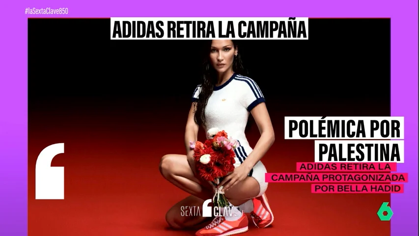 Adidas retira la campaña inspirada en los JJOO de Múnich 1972 que protagoniza la propalestina Bella Hadid