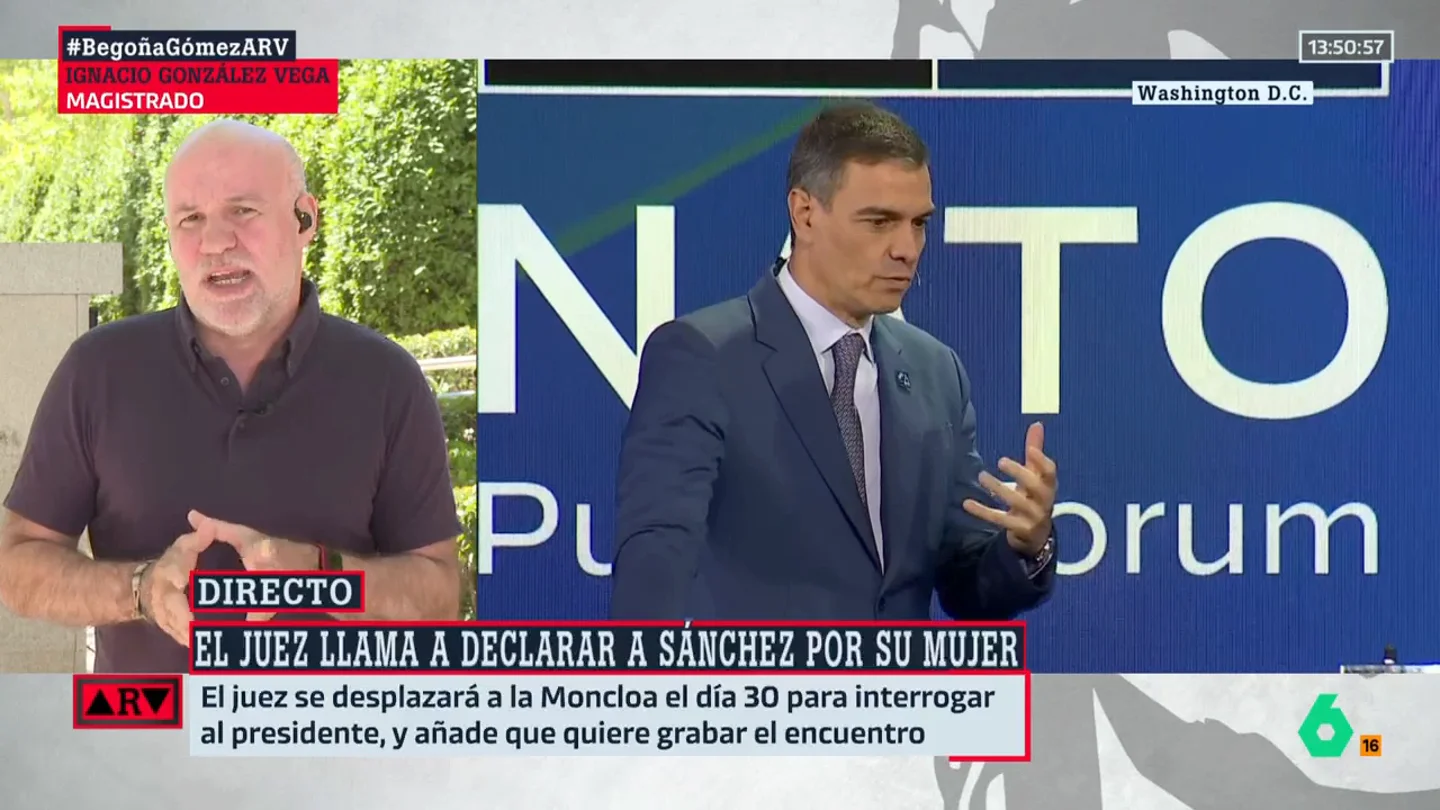 ARV- El magistrado Ignacio González analiza la decisión del juez Peinado: "Puede resultar contradictorio" ARV- El magistrado Ignacio González analiza la decisión del juez Peinado: "Puede resultar contradictorio"