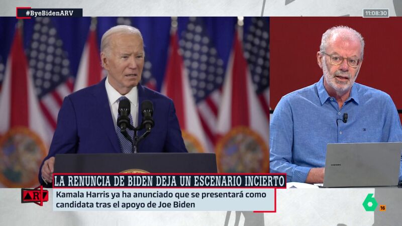 ARV- Jesús Núñez, sobre Biden: "Estamos en un intento desesperado de intentar corregir un error de cálculo garrafal"