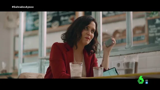 Cuando Ayuso mostró a Gonzo la factura del pago por alojarse en el apartahotel de Sarasola: "Lo vas a ver con tus ojos" Cuando Ayuso mostró a Gonzo la factura del pago por alojarse en el apartahotel de Sarasola: "Lo vas a ver con tus ojos"