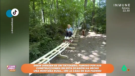 Impresionante: construye una montaña rusa en el salón de su casa usando solo madera y PVC Impresionante: construye una montaña rusa en el salón de su casa usando solo madera y PVC
