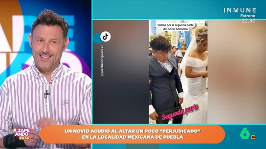 Un novio acude borracho a la Iglesia el día de su boda: "No descartemos que cuando dijo 'sí quiero' no se refería a otra ronda" Un novio acude borracho a la Iglesia el día de su boda: "No descartemos que cuando dijo 'sí quiero' no se refería a otra ronda"