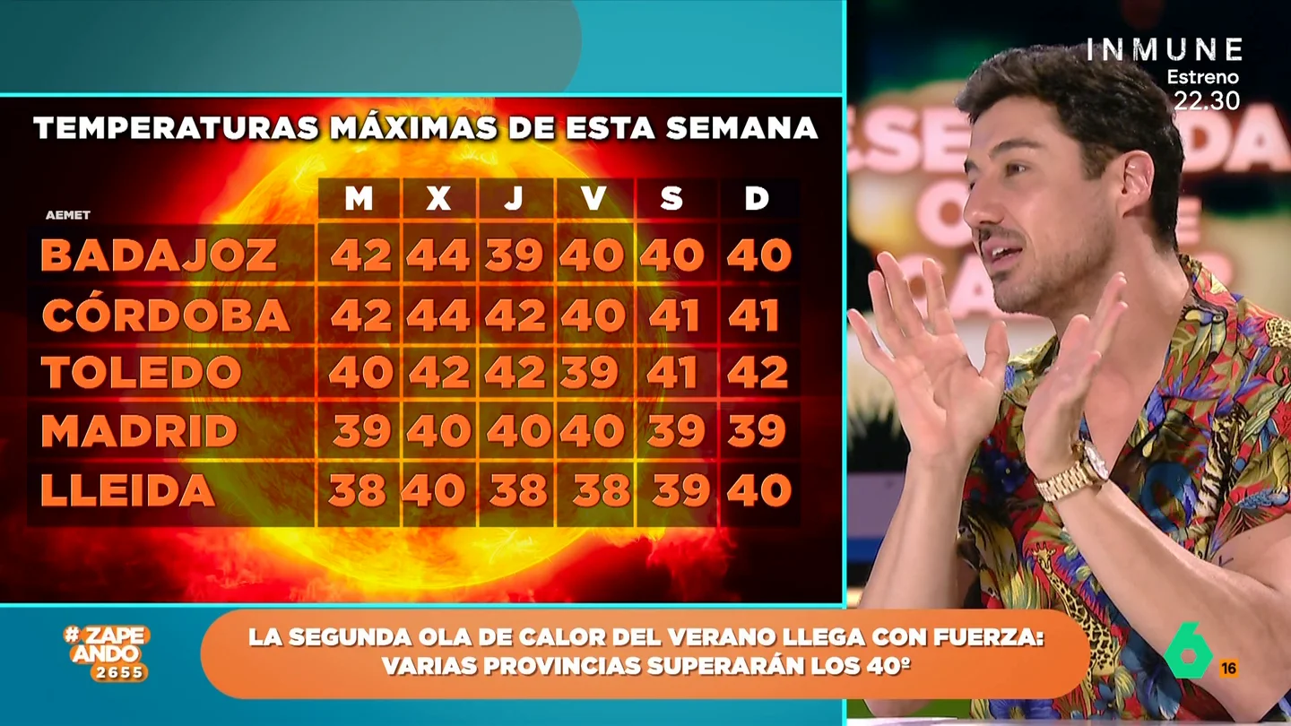 La segunda ola de calor del verano llega con fuerza: varias provincias superarán los 40 grados La segunda ola de calor del verano llega con fuerza: varias provincias superarán los 40 grados