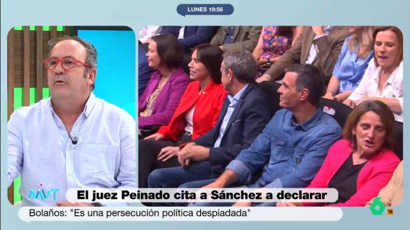 Juande Colmenero, a Félix Bolaños: "Que el ministro de Justicia hable de persecución política es muy lamentable"