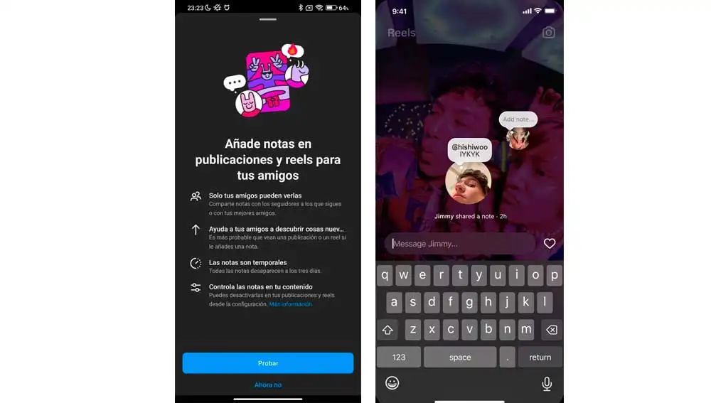 Así con las nuevas notas Así con las nuevas notas