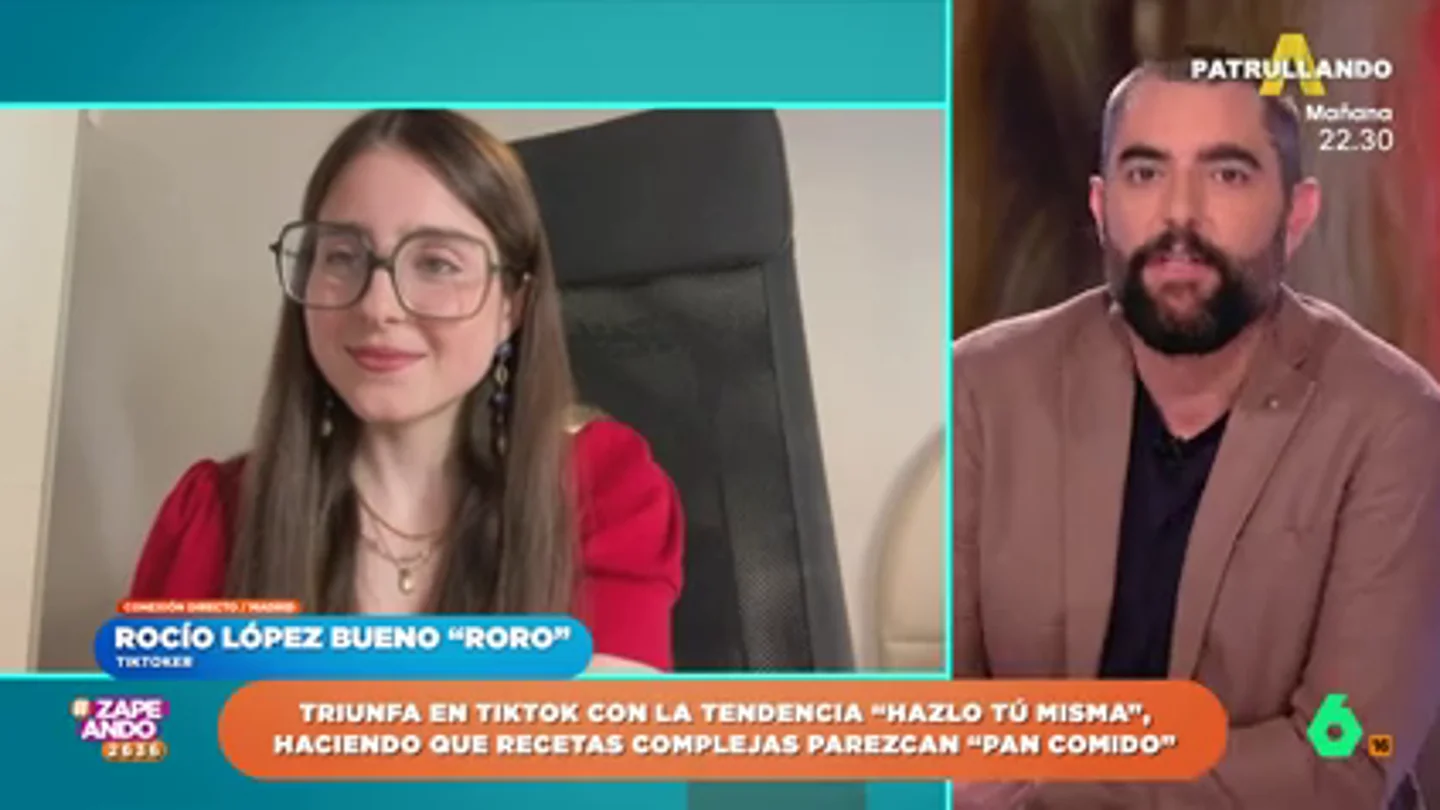 Roro, la tiktoker que cocina para su novio Pablo, confiesa si compra algo hecho o pide Glovos Sus vídeos, que siempre comienzan haciendo referencia a su novio, han logrado convertirse en los más vistos de la red social TikTok al mostrar cómo cocina elaboradas recetas.