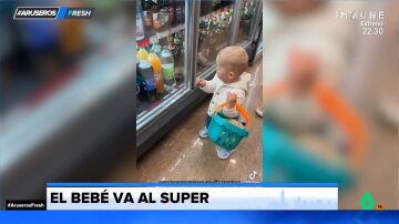 Un niño de lo más independiente: este pequeño hace la compra y paga solo en el supermercado