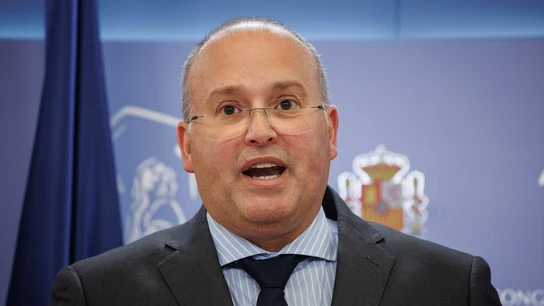 El portavoz del PP en el Congreso, Miguel Tellado. El portavoz del PP en el Congreso, Miguel Tellado.
