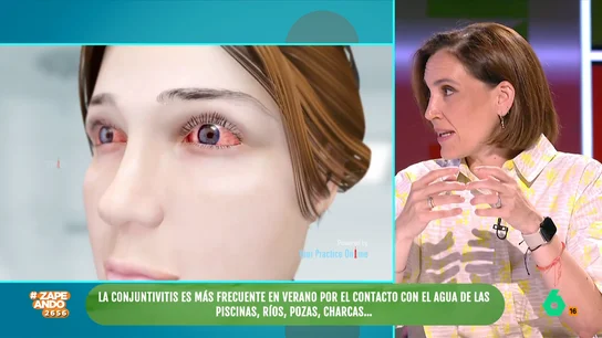 Boticaria García expone todas las precauciones que deben tomarse si se sufre conjuntivitis La farmacéutica expone qué provoca esta enfermedad y cuáles son sus síntomas más habituales entre los que destacan el enrojecimiento ocular, la secreción o la fotofobia.