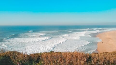 Playa de Nazaré, Portugal