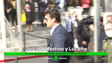 El juicio a Medina y Luceño por la estafa del 'caso mascarillas' se celebrará en febrero de 2025