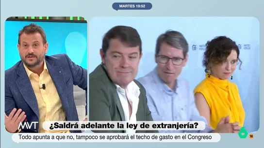 Juan Fernández-Miranda: "La mayoría de los menas están en comunidades del PP y atendidos como Dios manda" "Si el Gobierno quiere pactar la reforma de la ley de Extranjería con los partidos, tendrá que negociar con ellos", defiende el periodista, que en este vídeo de Más Vale Tarde analiza el 'no' del Partido Popular a la reforma de la ley de Extranjería.