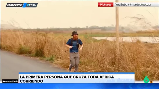 El impresionante reto de un hombre que recorre África de punta a punta corriendo en 352 días El impresionante reto de un hombre que recorre África de punta a punta corriendo en 352 días