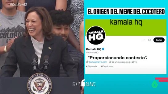 A Sánchez le funcionó el meme de 'perro sanxe', ¿le pasará lo mismo a Kamala Harris con el 'cocotero'? A Sánchez le funcionó el meme de 'perro sanxe', ¿le pasará lo mismo a Kamala Harris con el 'cocotero'?