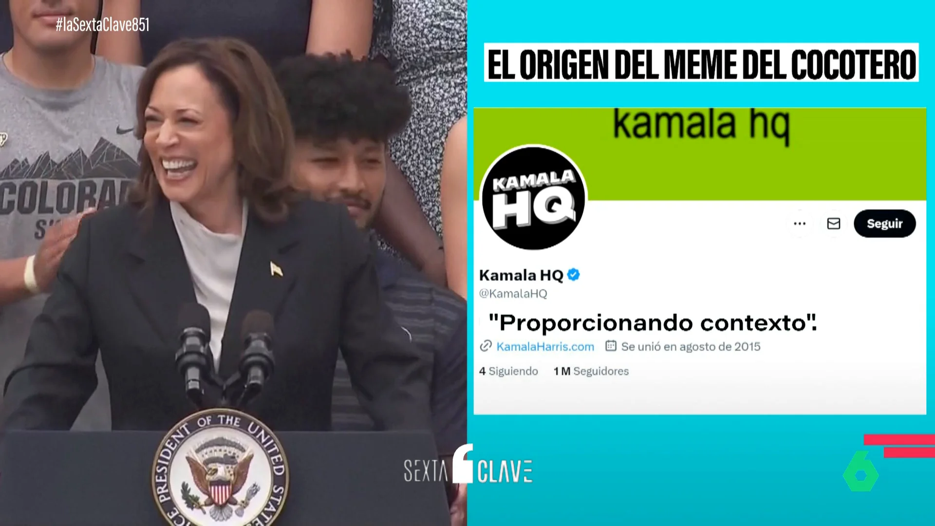 A Sánchez le funcionó el meme de 'perro sanxe', ¿le pasará lo mismo a Kamala Harris con el 'cocotero'?