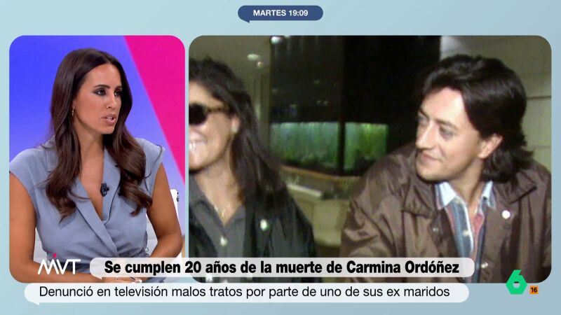Marina Valdés, sobre la denuncia por malos tratos de Carmina Ordóñez