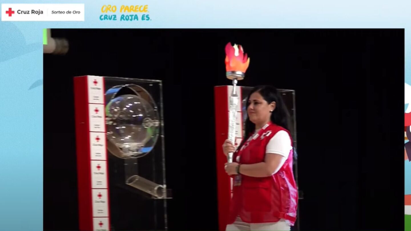 Directo del Sorteo de Oro de Cruz Roja 2024.