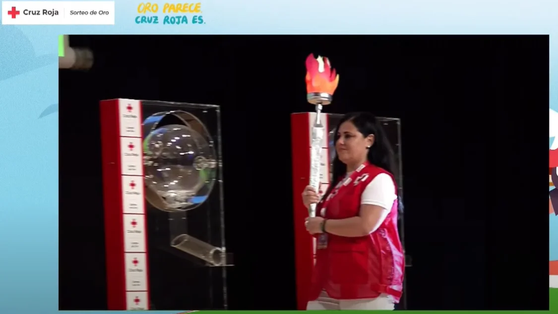 Directo del Sorteo de Oro de Cruz Roja 2024.