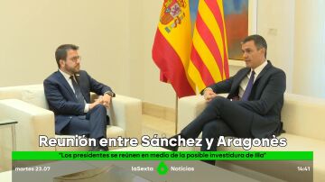 Sánchez se reunirá con Aragonès en un momento clave para las negociaciones de la investidura de Illa