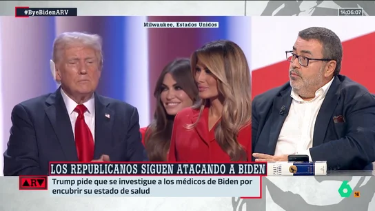ARV-Rodríguez recuerda que Trump también ha protagonizado algunos 'lapsus': "Tiene un problema de edad" ARV-Rodríguez recuerda que Trump también ha protagonizado algunos 'lapsus': "Tiene un problema de edad"