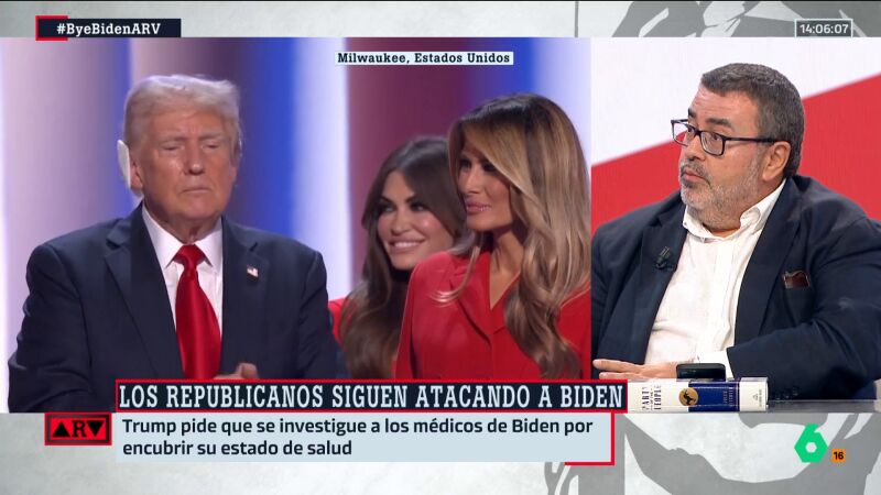 ARV-Rodríguez recuerda que Trump también ha protagonizado algunos 'lapsus': "Tiene un problema de edad"